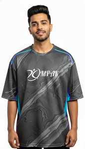 เสื้อยืดผู้ชายทรงปกติ ผ้าโพลีเอสเตอร์/คอตตอน พิมพ์ลายแบบซับลิเมชั่น แห้งเร็ว ระบายอากาศดี สไตล์สตรีทแวร์ลำลอง แฟชั่นทันสมัย - Product Image 2