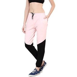 <b>Hot</b> Sale 100% Cotton French Terry High Waist Track Jogger <b>Pants</b> Custom Logo Embroidery Slim Fit Workout Sweat <b>Pants</b> for Women - Product Image 1