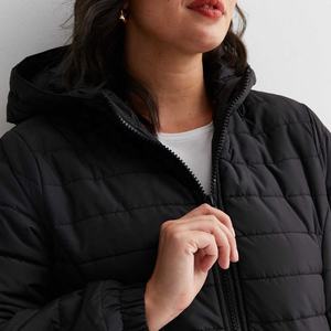 Veste matelassée imperméable pour femme grande taille, respirante, personnalisable OEM, légère, chaude, fermeture éclair intégrale, séchage rapide, confortable - Product Image 4