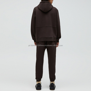 Sudadera con Capucha Unisex Personalizada, Bordada, Transpirable, de Forro Polar Ligero, Lisa, Teñida, para Entrenamiento, 60% Algodón, 40% Poliéster, Manga Larga - Product Image 2