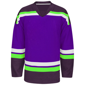 Cheap Price Selling Breathable Mesh Short Sleeve Ice Hockey Jersey Polyester Custom Design Unisex Adult Custom Team Name Quick - Product Image 5