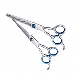 New Arrival Professional Barber Scissors Set Stainless Steel Hair Cutting Shears Custom Logo Salon <b>Tool</b> - Product Image 3