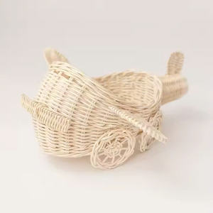 Modelo de helicóptero de juguete para niños, juguete activo para niños, tejido con ratán natural, juguete educativo, juguete para niños. - Product Image 3