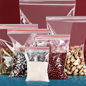 Custom Logo Clear Zip <b>Packaging</b> Bags for Samples Small Goods Accessories and Retail Product Display - Product Image 1