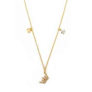14k White Gold VVS1 Diamond Crown Chain Necklace IGI Certified Hip Hop Wedding Jewelry - Product Image 2