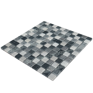 Carrelage en mosaïque de parquet céramique durable pour la décoration murale de salle de bain, carrelage mural intérieur imperméable, fournisseur en gros - Product Image 4