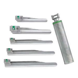 Set de Laringoscopio de Fibra Óptica Miller, Calidad Alemana, Acero Inoxidable, 5 Hojas, Certificado CE e ISO, Proveedor Mayorista - Product Image 6