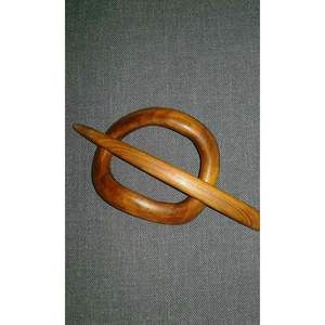 Pasador de Pelo de Madera Natural Hecho a Mano, Ecológico, para Peinados Ecológicos, Accesorios de Joyería - Product Image 2