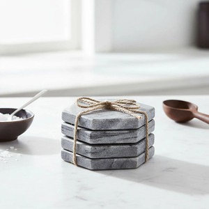 Sous-verres en marbre très demandés pour tasses à café, mugs à thé, verres à vin et boissons froides, disponibles à prix abordable - Product Image 6