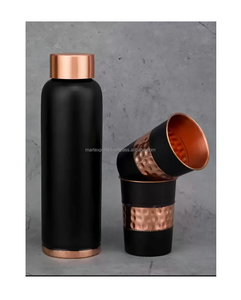 Bouteille de verres en cuivre pur faite à la main classique exportateur à forte demande bouteille en plastique décorative de fantaisie en gros - Product Image 4