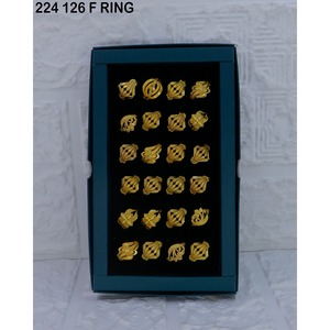 MIJ Women's Micro Plated Zircon Alloy Rings with Mix Pattern-Modern Classic Trendy <b>Wedding</b> Engagement Anniversary <b>Gift</b> Rings - Product Image 3