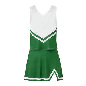 Uniforme de Porristas Personalizado para Mujer, de Alta Calidad, Poliéster y Spandex Ligeros, Impresión por Transferencia de Calor, 120g, Ropa Deportiva - Product Image 2
