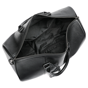 Genuine <b>Leather</b> Travel <b>Bag</b> with Shoe Compartment <b>Men</b> Outdoor Gym Sports Duffel <b>Bag</b> <b>Leather</b> <b>Duffle</b> <b>Bag</b> for <b>Men</b> - Product Image 2