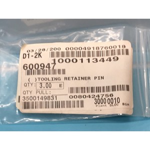 Lote de 8 Pasadores de Retención LAM 600947, 183273 - Equipo y Piezas de Semiconductores de Confianza de Tradicción Global - Product Image 6