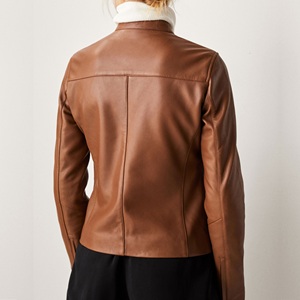 Nouvelle veste en cuir tendance pour femme, vêtement d'extérieur de haute qualité, respirant et idéal pour la superposition - Product Image 3