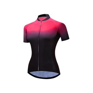 T-shirt de cyclisme pour femmes, maillot de cyclisme respirant à séchage rapide pour la pratique du vélo sur route, l'entraînement, la remise en forme et les activités sportives de plein air - Product Image 3