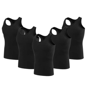 Camiseta sin mangas para hombre, chalecos de algodón para hombre, chalecos deportivos de moda para hombre joven, chalecos de talla grande de mediana edad y mayores - Product Image 5