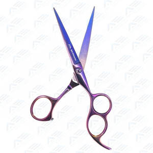 Ciseaux de barbier en acier inoxydable de 6 pouces, outil professionnel de coiffure et d'éclaircissage pour le salon, le coiffage, le toilettage, les soins de beauté - Product Image 5