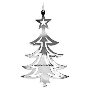 Décoration de Noël en métal de style vintage unique, faite à la main, avec détails complexes, boîte traditionnelle, Père Noël, fournitures pour fêtes de fin d'année - Product Image 3