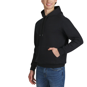 Custom Logo Heavyweight Oversized Drop Shoulder Pullover Hoodies Blank Hooded <b>Sweatshirts</b> Men Street Wear - Product Image 4