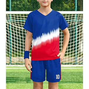 เสื้อทีมแบบกำหนดเองสำหรับผู้ชาย-โพลีเอสเตอร์ 100% แขนสั้น คอวี แห้งเร็วและระบายอากาศได้ดี - Product Image 3
