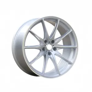 Nouvelles roues de voiture de tourisme en alliage de moulage blanc argenté de 17 pouces à rayons multiples 17x17.0 5x114.3 pour jantes de réplique BMW pour 21 20 pouces - Product Image 1