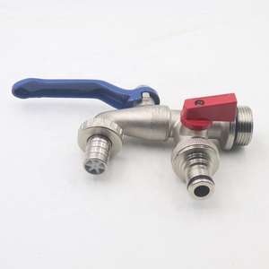 Grifo de Agua de Bronce Antimicrobiano de Alta Resistencia con Válvula de Bola |   Grifo de Agua Manual para Jardín y Cocina, Proveedor OEM - Product Image 3