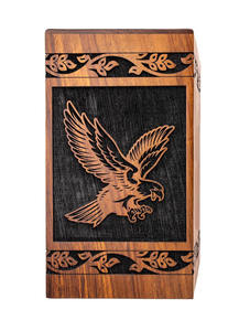 โกศไม้คุณภาพสูงสำหรับงานศพและฝังศพผู้ใหญ่ ผลิตด้วยมือ พร้อมโลโก้สั่งทำพิเศษ ในราคาประหยัด - Product Image 4