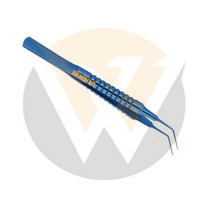 Instruments de Fabricant Wenquar : Forceps Ophtalmiques Angulaires pour Capsulorhexis en Titane et Acier Inoxydable - Product Image 2