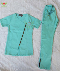 Ensembles d'uniformes médicaux personnalisés OEM de haute qualité, couleur unie, respirants, séchage rapide, en coton tricoté, design streetwear unisexe - Product Image 6