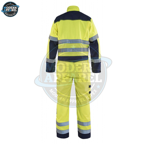 Combinaison de sécurité réfléchissante en polyester léger et respirant, sur mesure, de bonne qualité, avec logo personnalisé - Product Image 6