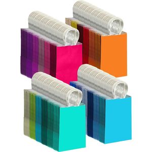 24 Sacchetti di Carta Multicolore per Feste con Manici, 21x15x8 cm, Confezione Grande Arcobaleno per Feste - Product Image 1