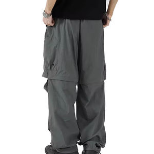 Pantalones Cargo Desmontables para Hombre, Estilo Urbano, Tácticos, Convertibles con Cierre, Multibolsillos, para Actividades al Aire Libre, OEM - Product Image 2