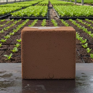 Coco Coir Compressé 5:1, Brique de 5kg, Faible Teneur en EC, Substrat Biologique pour Serres, Exportation - Product Image 1