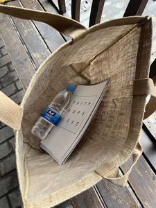 Multi Purpose Eco Shopper Jute <b>Bag</b> for Shopping Travel and Storage - Product Image 5