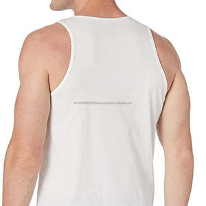 Débardeurs sans manches élégants pour hommes, vêtements de sport personnalisés avec logo, débardeur uni pour hommes, grande taille, tricoté - Product Image 2