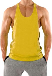 Débardeurs Homme Personnalisés à Logo Brodé, Respirants, Séchage Rapide, Coupe Musclée, Unis, 100% Coton, Col Rond, pour Entraînement et Gym – Prix Usine - Product Image 6