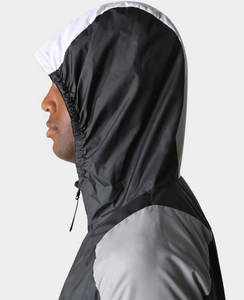 Veste coupe-vent à manches longues en vrac de qualité supérieure avec fermeture éclair pour course à pied Logo personnalisé Veste d'extérieur pour hommes - Product Image 4