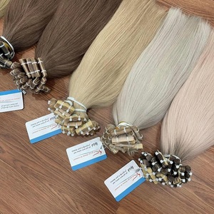 Extensiones de Cabello Virgen Remy Vietnamita, Extensiones de Cabello Humano 100% con Cinta, Venta Al por Mayor - Product Image 1