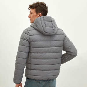 Chaqueta de Invierno para Hombre, Nueva, Personalizada, Acolchada, Ligera, con Cierre de Cremallera - Product Image 4