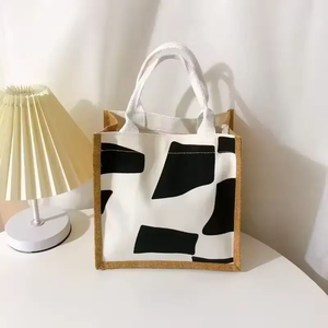 Bolsa de Yute Resistente para el Mercado de Agricultores, Compras y Viajes - Product Image 5