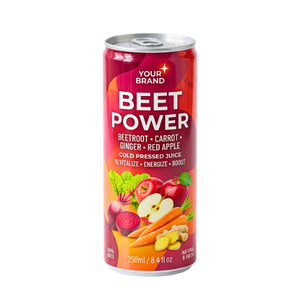 Jugo prensado en frío de zanahoria, piña y naranja, bebida 100% de frutas, 250 ml, enlatada, para hidratación diaria - Product Image 5