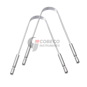 Raspador de Lengua Ergonómico de Acero Inoxidable con Diseño de Hoja Ancha para una Limpieza Eficiente y Cuidado Bucal - Product Image 3