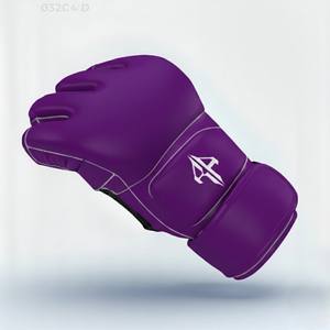 Gants de boxe pour hommes en cuir PU de haute qualité, à doigts entiers, légers, pour adultes, avec fermeture personnalisée et poignets lacés par RIVIAN ATLANTIC - Product Image 3