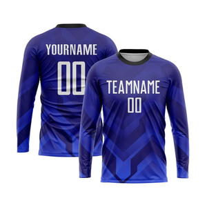 เสื้อฟุตบอลแบบกำหนดเองสำหรับทีม ชุดแข่งขันฟุตบอลแขนสั้น ระบายอากาศได้ดี แห้งเร็ว ชุดกีฬาสำหรับสโมสรและทีม - Product Image 1