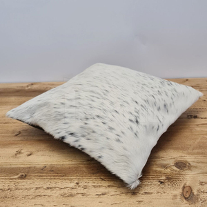 Natural Cowhide <b>Leather</b> <b>Cushion</b> Cover Pillow Cover Cow Hair on <b>Leather</b> <b>Cushion</b> Cover With Shipment And Delivery OEM Size - Product Image 4