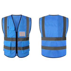 Chaleco de trabajo reflectante de alta visibilidad ANSI Clase 3, chaleco de seguridad impermeable para hombres y mujeres con MOQ bajo - Product Image 1