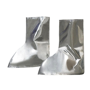 Couvre-chaussures de soudage industriels haut de gamme en aluminium léger et feuille de para-aramide, à lacets - Product Image 1
