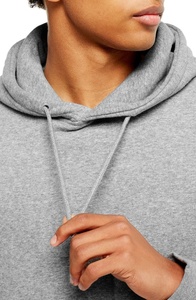 Sweat-shirt à capuche en molleton de coton lourd pour homme avec logo personnalisé, coupe classique, vêtement d'hiver décontracté, séchage rapide et respirant - Product Image 3