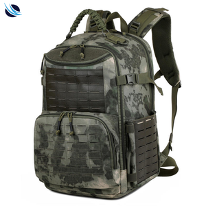 Mochila de Senderismo Táctica de Lujo para Exteriores, de Mezclilla y Poliéster, con Marco Externo, Cierre de Cremallera, Resistente al Agua, Capacidad de 36-56L, Deportiva - Product Image 3